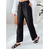 DStreet Spodnie damskie casualowe wide leg LOVETRIP czarne | shoptok.hr