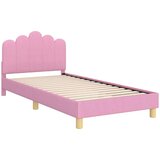  Posteljica za malčke z vzglavjem Roza 90 x 200 cm blago, (5000105647) | Shoptok.si