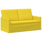  Set sofe 2 kom. Svijetlo žuta Tkanina - Svjetložuta Jednostruka + Dvostruka (140 cm) | shoptok.hr