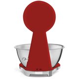 Smeg KSF01RDWW Digitalna i analogni 5 kuhinjska vaga, retro dizajn 50-ih, kg, maks. crvena | shoptok.hr