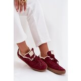 Boto Women's Sneakers Platform with Fur Lined Bordeaux Solvia | shoptok.hr