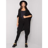 Fashion Hunters OH BELLA Black long sweater | shoptok.hr