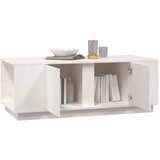  Stolić za kavu bijeli 110x50x40 cm od masivne borovine | Eponuda.com