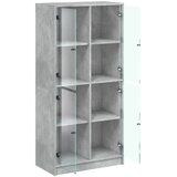  Visoka komoda s vratima 68x37x142 cm konstruirano drvo | Eponuda.com
