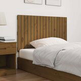  Stensko posteljno vzglavje medeno rjavo 108x3x60 cm borovina, (20735698) | Shoptok.si