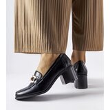 Gemre Black classic loafers with a buckle Artus | Shoptok.si