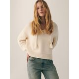 Reserved bombažni pulover - ebenovina | Shoptok.si