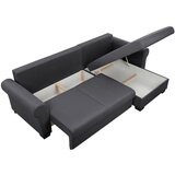 MID.YOU KOTNA SEDEŽNA GARNITURA, temno siva | Shoptok.si