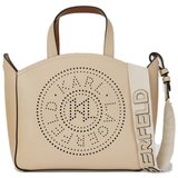 Karl Lagerfeld Torbe CIRCLE SM TOTE PERFORATED Cene