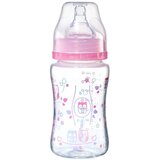 BabyOno Bočica antikolik 240 ml, roza | shoptok.hr