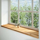  Prozorske klupice 2 kom svijetlosmeđe 160x40x2 cm masivne hrast | shoptok.hr