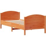  Okvir kreveta bez madraca voštano smeđi 100x200 cm od borovine | shoptok.hr