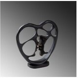 WALLXPERT decorative object figura crne boje love v2 | ePonuda.com