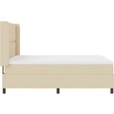 Box spring krevet s madracem Krema 140 x 200 cm tkanina | shoptok.hr