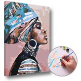 Artmie slika po brojevima - Žena sa turbanom 60x40 cm Cene