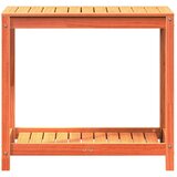  Stol za sadnju s policom voštano smeđi 82,5x50x75 cm borovina | shoptok.hr