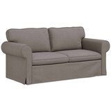 SOFA Sivo-smeđa 215 x 82 x 80 cm Metal | shoptok.hr