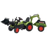 Falk traktor Claas s nakladalno prikolico in žlico 02040 Cene