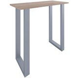 XXXL Barska Miza Xona, Barva Hrasta, Srebrna, 110x50cm Cene