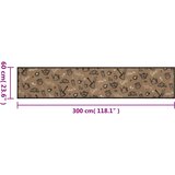  Kuhinjski tepih perivi s natpisom Morning 60x300 cm baršunasti | shoptok.hr