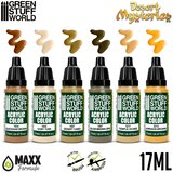 Green Stuff World Paint Set - Desert Mysteries | Set Akrilnih Boja x6 | Eponuda.com