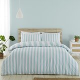 Catherine Lansfield Mentol zelena posteljina za bračni krevet/za produženi krevet 230x220 cm Cove Stripe – | shoptok.hr