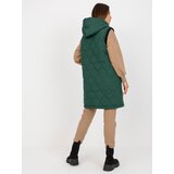 RUE PARIS Vest-AP-KZ-RP02.95P-dark green | Shoptok.si