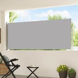  Uvlačiva bočna tenda za terasu 120 x 500 cm siva | shoptok.hr