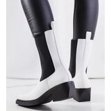 Gemre White ankle boots Maret | Shoptok.si