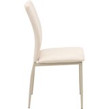 MID.YOU STOL, kovina, tekstil barve šampanjca, bež | Shoptok.si