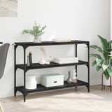 vidaXL Ormarić za knjige Crni hrast 100 x 33 x 71 cm Konstruirano drvo Cijene
