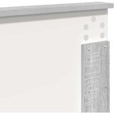  Uzglavlje s uzglavljem Siva Sonoma 150 cm Konstruirano drvo | shoptok.hr