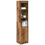 vidaXL Visoka ploča staro drvo 37,5x35x180 cm konstruirano drvo | shoptok.hr