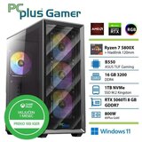 PCPLUS Namizni računalnik Gamer Ryzen 7 5800X 16GB 1TB SSD RTX 5060Ti 8GB, Windows 11 Home + Xbox | Shoptok.si