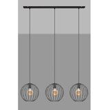  Luster na sajli MERCURE 3xE27/15W/230V crni | Eponuda.com