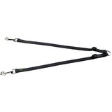Hunter nastavljiv dodatek za dva psa 10 mm črni | Shoptok.si