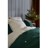 JUNA Bež enojna posteljnina iz bombažnega perkala 140x200 cm Christmas Fable – | Shoptok.si