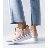 Gemre Pink Wedge Sneakers Mathieu | Shoptok.si