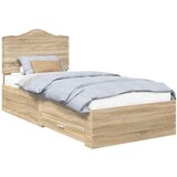  Konstrukcija postelje Sonoma hrast 90 x 200 cm Konstruiran les, (5000102492) | Shoptok.si