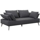 Modern Living Zofa S Posteljno Funkcijo Genf, Siva | Shoptok.si