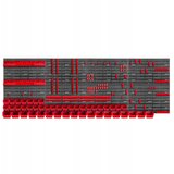 KADAX Delavska stenska plošča za orodje 232x78 cm 46 kabin 80 držal Garaža, (5000346788) | Shoptok.si