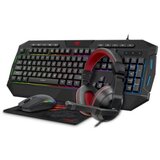 Havit Gamenote komplet 4v1 (tipkovnica+miška+podloga+slušalke) HV-KB501CM / SLO | Shoptok.si