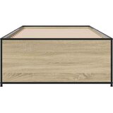  Krevetna konstrukcija Hrast sonoma 80 x 200 cm | shoptok.hr