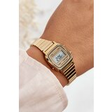 Kesi Women's Digital Retro Bracelet Watch Ernest E54101 Gold Cene