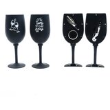 Mhome 4-delni set za vino Sommelier / kelih / več napisov / inox, plastika, (5000198816) | Shoptok.si