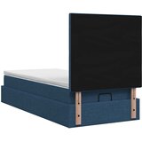  Krevet od pjene s madracem i LED-om Plava 90 x 190 cm Tkanina | shoptok.hr