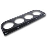 Oem Konzola za 4 cajgera, 52mm, Crna | Eponuda.com
