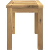  Stolić za kavu Bijela 60,5 x 30 x 36 cm Čvrsto drvo akacije | shoptok.hr
