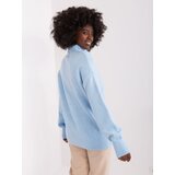Wool Fashion Italia Sweater-AT-SW-23401.97P-cyan | shoptok.hr