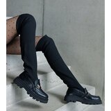 Gemre Black boots with a flexible upper on a flat heel Vrissa | shoptok.hr